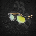 Sonnenbrille "Biersturm Gravur" - Gelbe Gläser