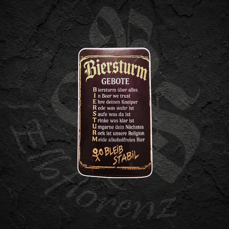 BIERSTURM SOMMER-KIT (Schwarze Brille)