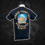 T-Shirt "Sommer, Sonne, Suff" Rückendruck - Schwarz