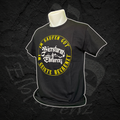 T-Shirt "Im Saufen gut" Rückendruck - Männer - Schwarz