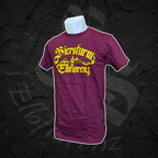 T-Shirt "Biersturm Elbflorenz" Rückendruck - Männer - Weinrot