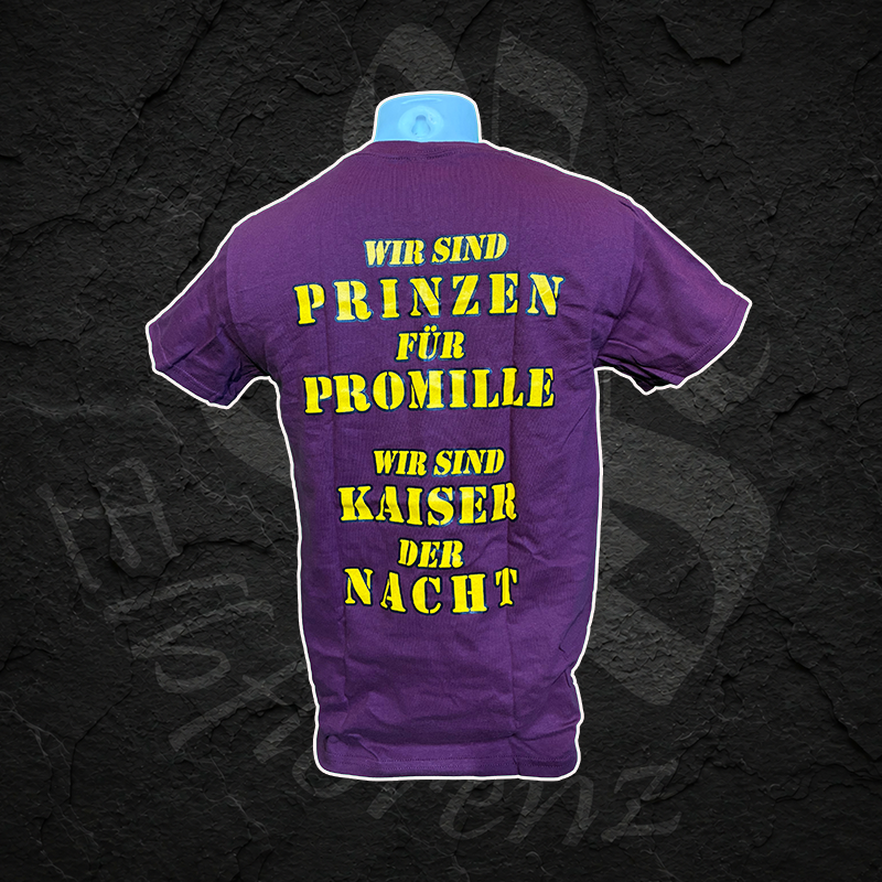 T-Shirt "Biersturm Elbflorenz" Rückendruck - Männer - Weinrot
