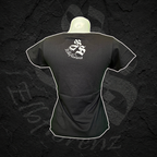 T-Shirt "Ein Leben lang" - Girly - Schwarz