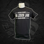 T-Shirt "Ein Leben lang" - Männer - Schwarz