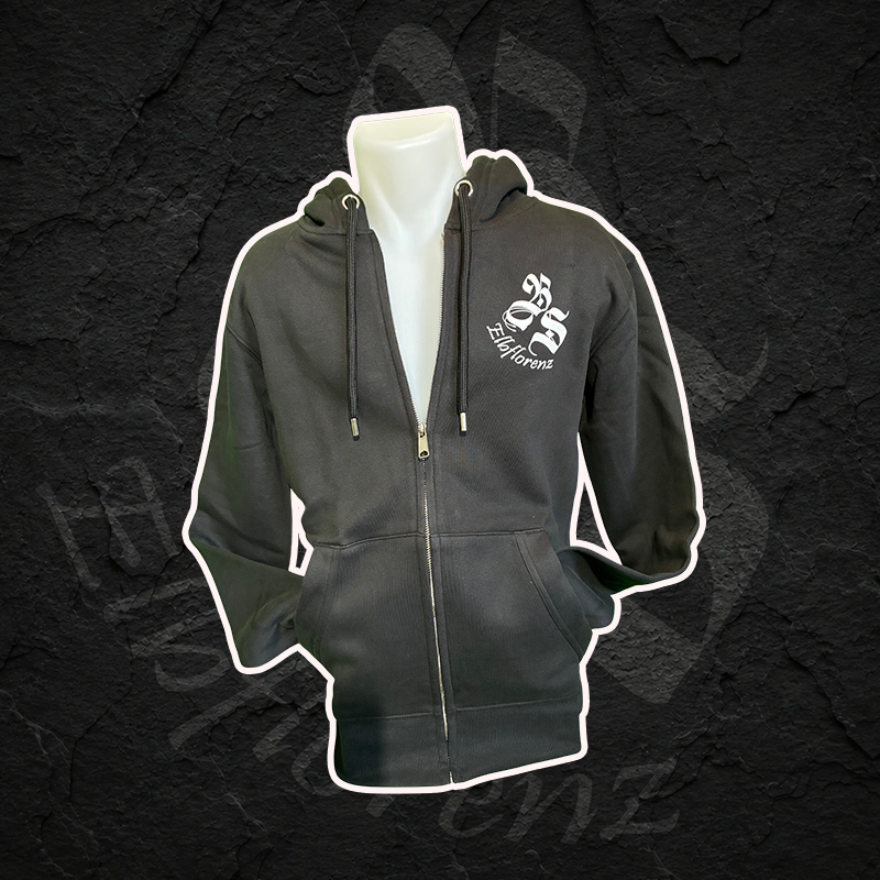 Zipper Jacke "Biersturm" - Schwarz