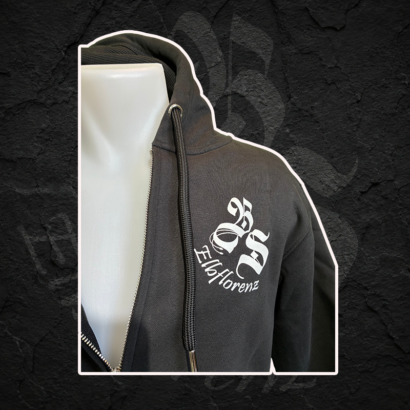 Zipper Jacke "Biersturm" - Schwarz